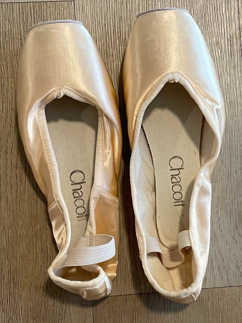 Chacott Pique pointe shoes 25 1/2 XX M